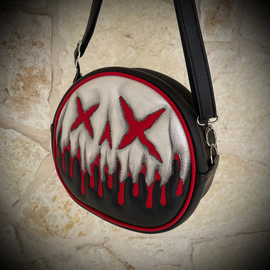 Drippy Drop X Eye Shadow Skull - Symphony Black & Matte Red - *PRE-ORDER