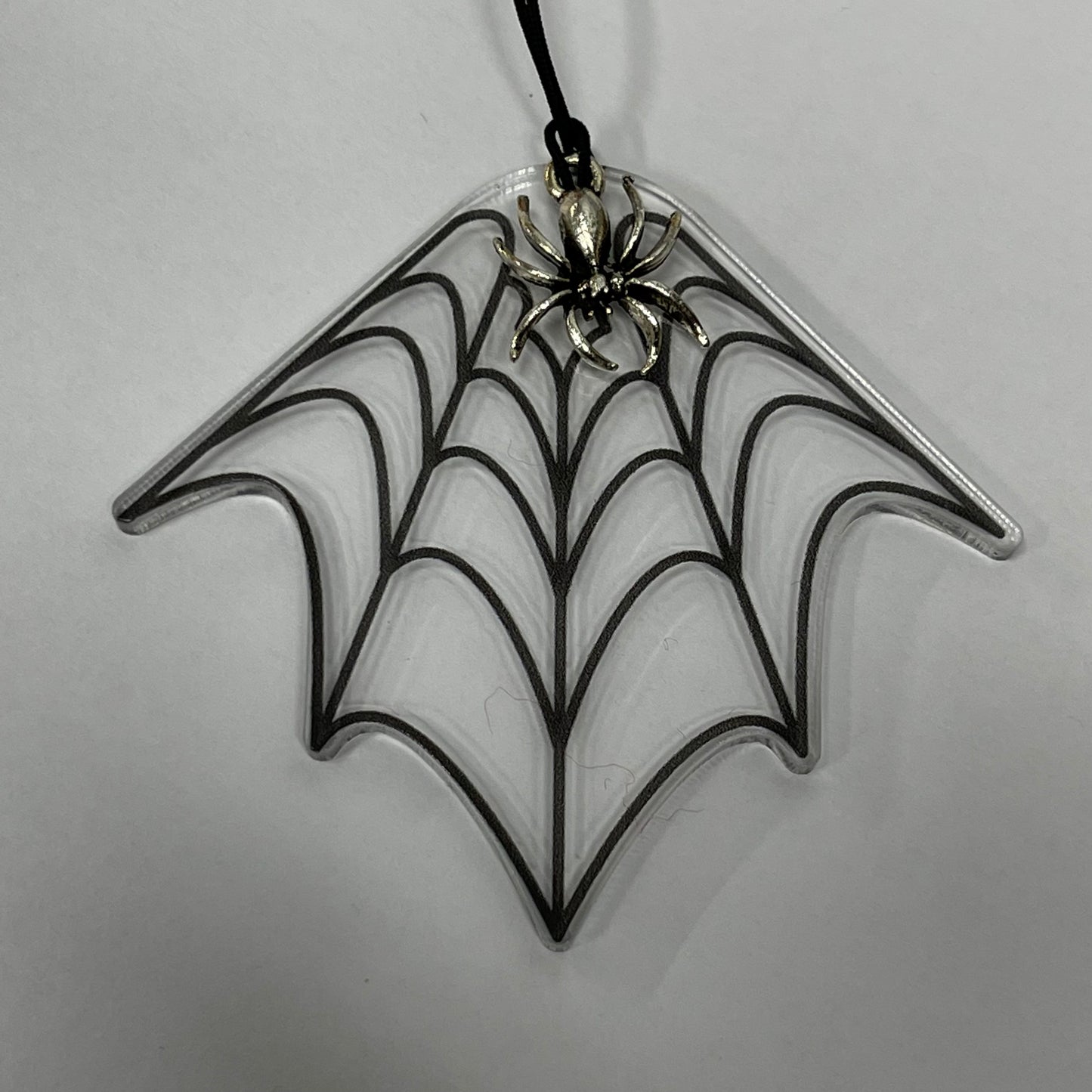 Spider Web Charm