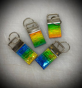 Keychain-Rainbow Shattered Holo