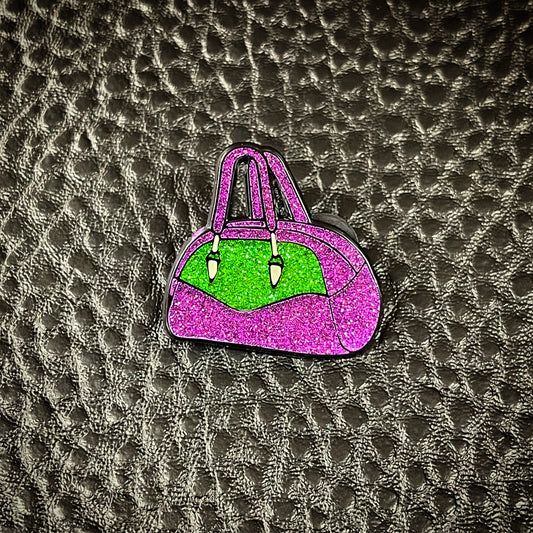 Minx Bag Glittery Lapel Pin