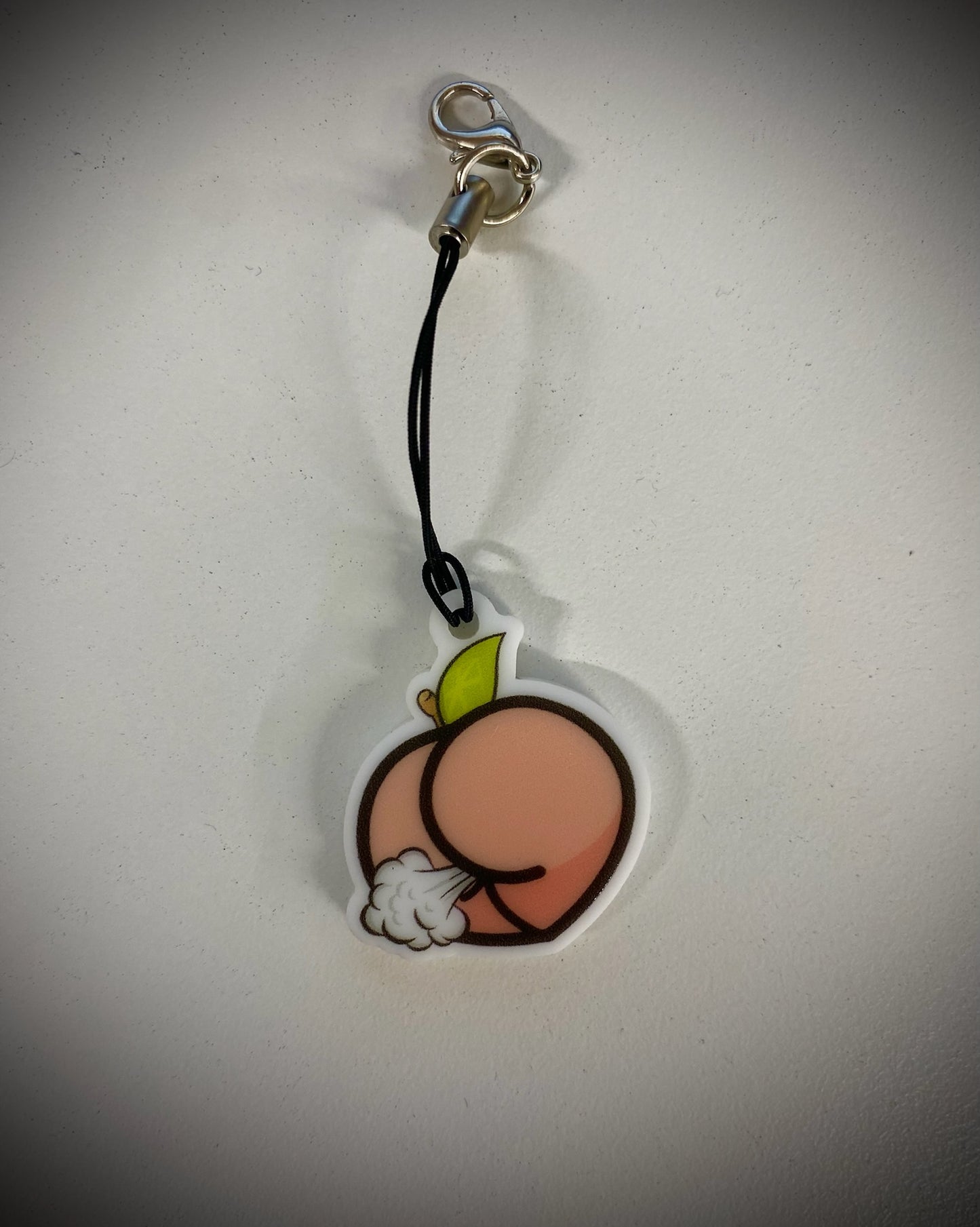 Peach Poot Charm