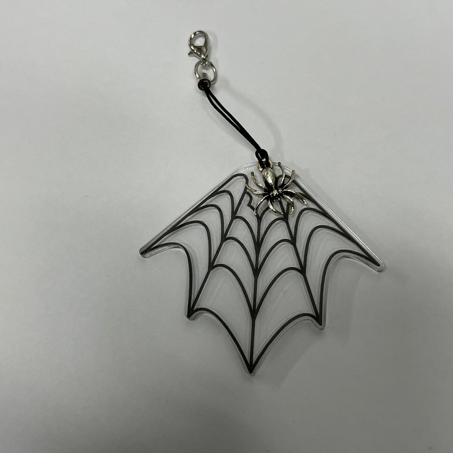 Spider Web Charm