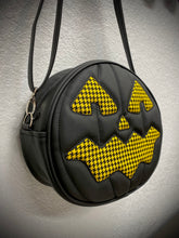 Yellow Houndstooth Spooky Face Cruiser Bag *PRE-ORDER