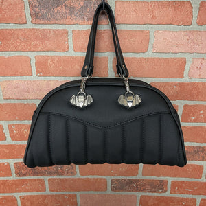 NOIR Minx - Vaquero Matte Black with Pleats *PRE-ORDER