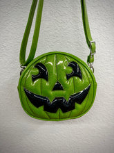 Happy Side Eye Pumpkin - Lime Glitter & Black Chunky Glitter Holo *PRE-ORDER